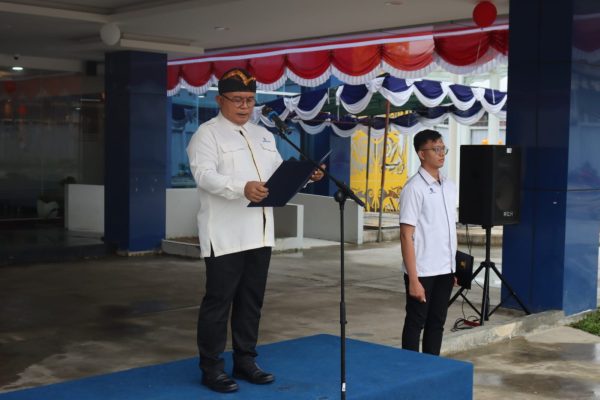 Upacara Bendera dan Syukuran Gedung Baru UT Samarinda Memperingati Kemerdekaan RI ke-80