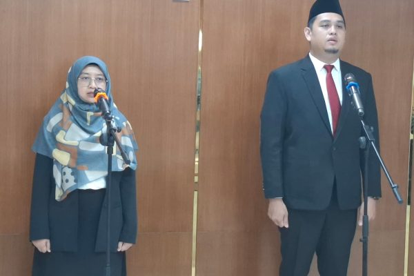 Serah Terima Jabatan dan Pelantikan Manager baru di UT Samarinda