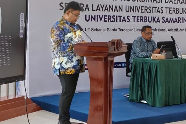 Rapat Koordinasi Daerah (RAKORDA) SALUT UT Samarinda :SALUT sebagai Garda Terdepan Layanan UT: Profesional, Adaptif, dan Bersahabat